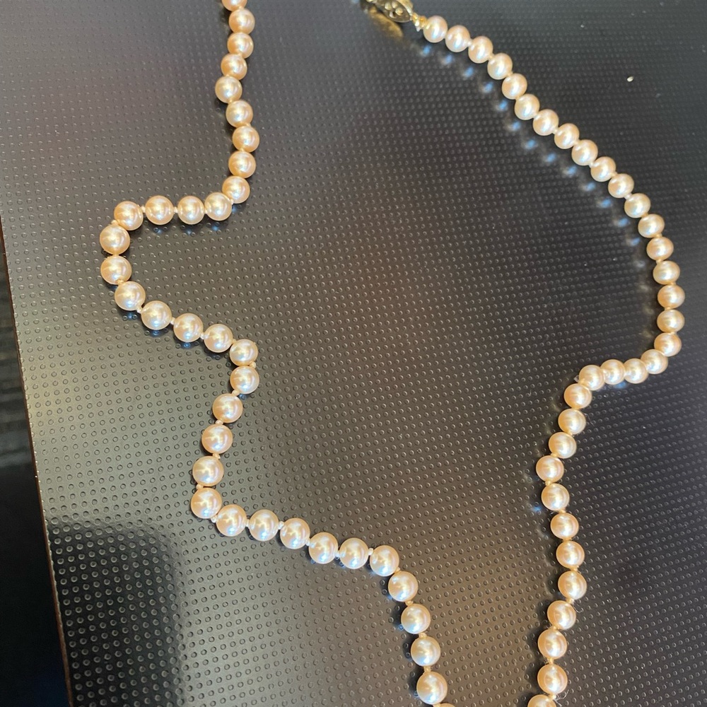 Faux Pearls
